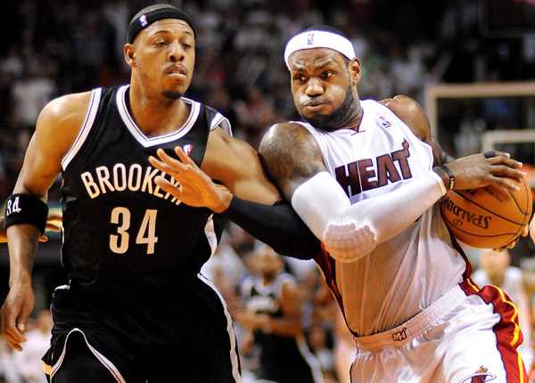 Paul Pierce; LeBron James